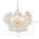 Yavette 6 - Light Dimmable Modern Cluster Glass Chandelier