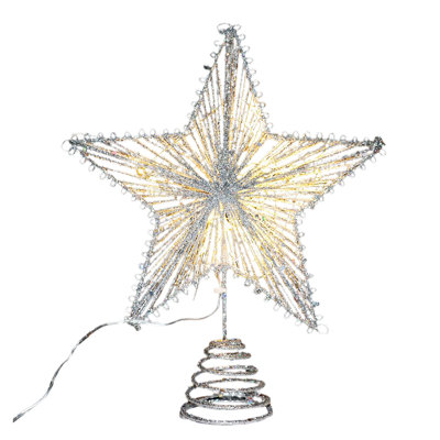 Lampe étoile de Noël à cinq branches en forme d'arbre de Noël