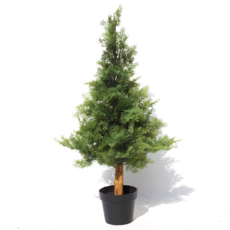 Anlin 95cm Faux Cypress Tree in Pot