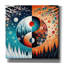  «Yin Yang Seasons Fall Winter» par Rey Klimt, art mural sur toile, 18 po x 18 po-1981712812