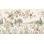 Papiers peints pastoraux avec bordure et papillons
