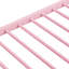 Lit superposé en métal avec lit gigogne rose - Délice de chambre à coucher moderne, conception d'espace, construction durable, fonctionnement silencieux et stable, grande capacité de charge, escalier sécuritaire inclus, lit simple