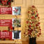 Arbre de Noël artificiel 4,5 pi