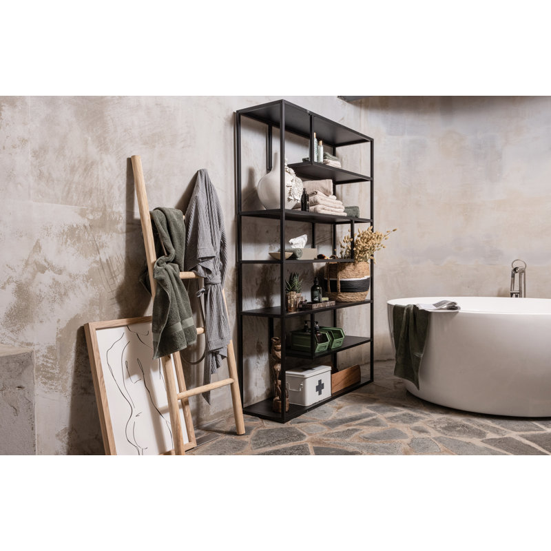 Teun 188cm H x 85cm W Etagere Bookcase