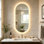 Miroir de salle de bain sans cadre Jaharie
