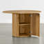 Table de salle à manger en rotin avec rangement-323869902