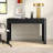 Palmera 47.5" Wide Rectangular Fluted Desk in Black Grain-914102418