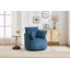 Chaise pivotante rembourrée en velours côtelé-760106810