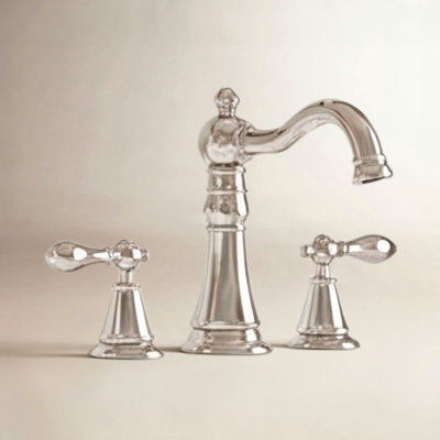 English Classic Widespread Faucet with Drain