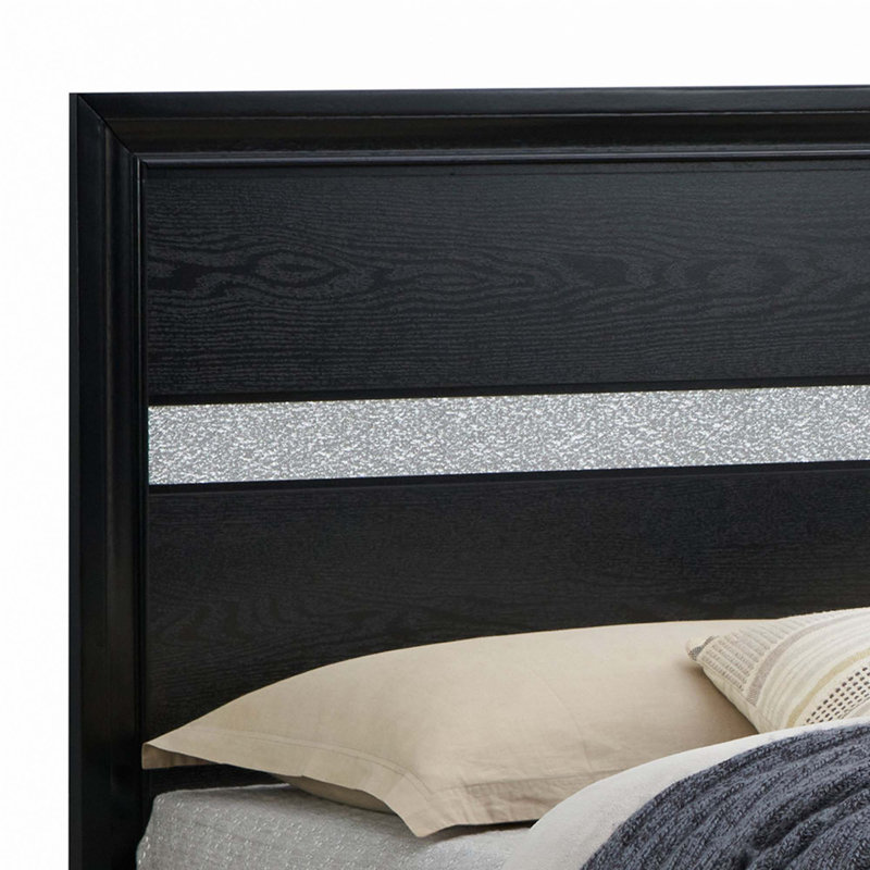 Bed Frame(Only Bed), Full, Black