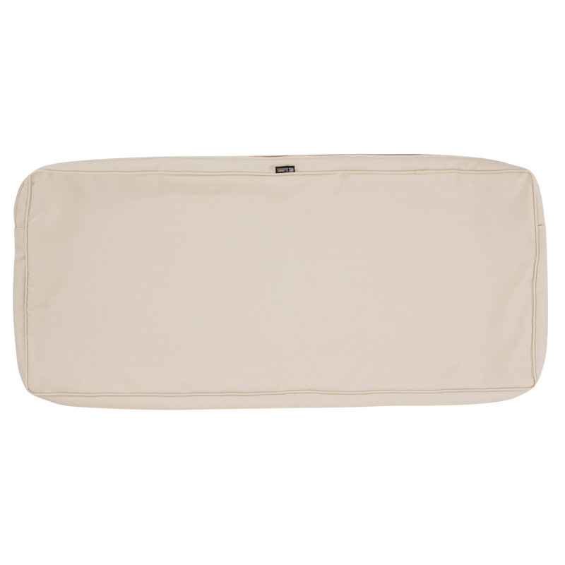 Ayvion Outdoor Bench Seat Cushion, Antique Beige, 48" W x 18" D