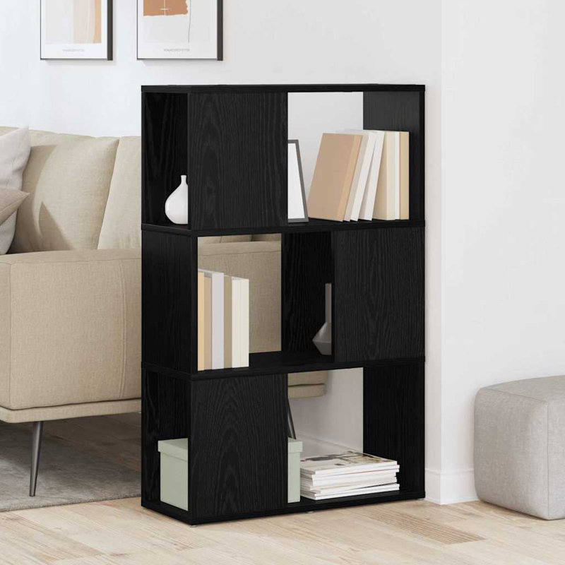 Entertainment Center Engineered Wood, 94cm H x 60cm L x 24cm W, Black