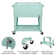 80 Qt. Outdoor Rolling Cooler Cart