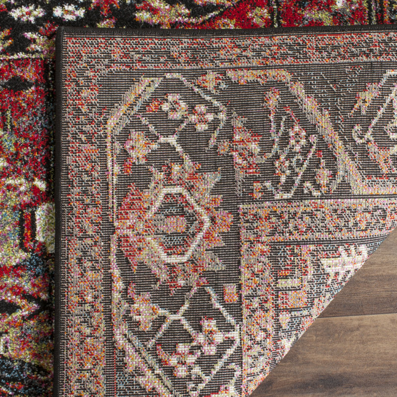 Wilber Oriental Area Rug, Rectangle 61 x 91 cm