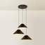 Kameron 3 - Light Painted Shaded Pendant-1052057798-1052057797