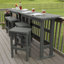 Arbnora Rectangular 4 - Person 54" Long Bar Height Dining Set