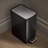6-Liter Step Trash Can, Black Stainless-79449845