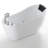 59'' x 29.5'' Whirlpool Plastic / Acrylic Bathtub with Faucet