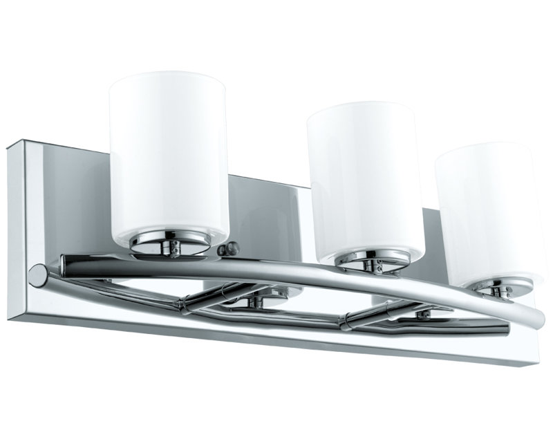 Éclairage pour salle de bain 3 lumières Latai
