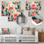 Art mural en métal rose, ours tropical Harmony I-885063918