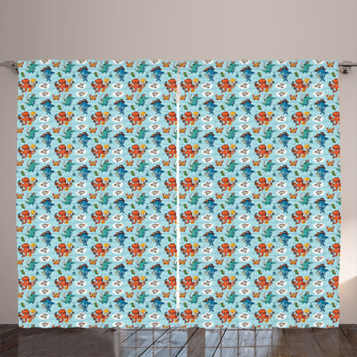 Polyester Standard Curtain Pair