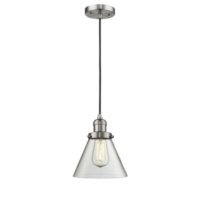 Luminaire suspendu conique à 1 lumière Parkview