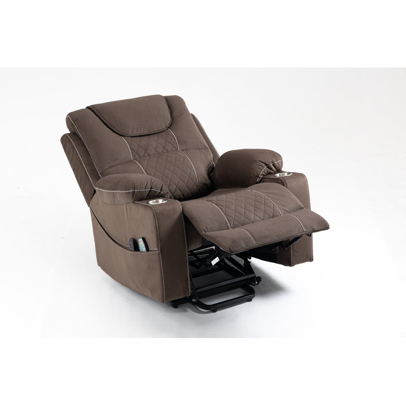 Lounge Chair Lift Chair Relax Sofa Chair, Dark Brown