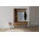 Support de couloir Jeffenese moderne avec finition noyer, 47,2 po x 63,7 po x 12,6 po | 100% panneau de particules enduit de mélamine, épaisseur: 0,7 pouce | Conception élégante et fonctionnelle, parfaite pour les entrées et les couloirs, durable et facile à nettoyer, solution de rangement élégante