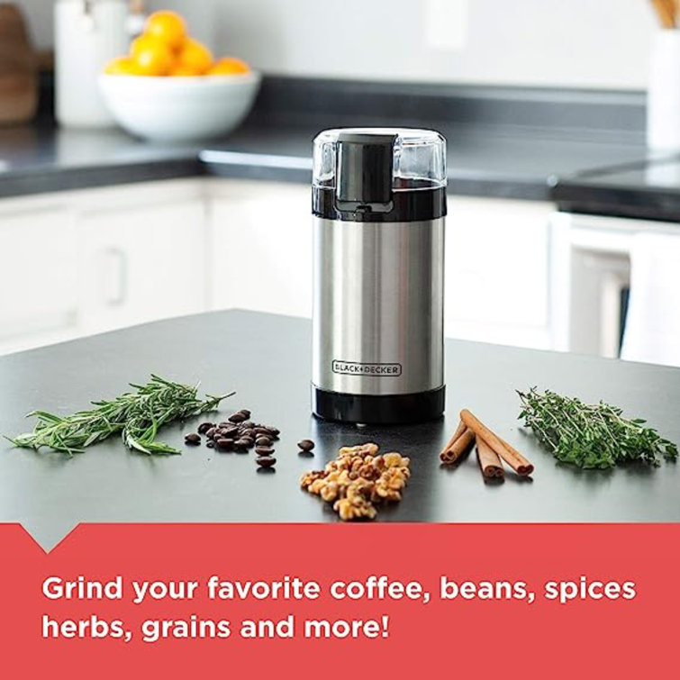 Electric Burr Coffee Grinder, Spice Grinder with Digital Timer Display,  Perfect for Espresso, Herbs, Spices, Nuts, Grain