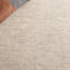Tapis en laine beige tissé à la main Funchess-460037748
