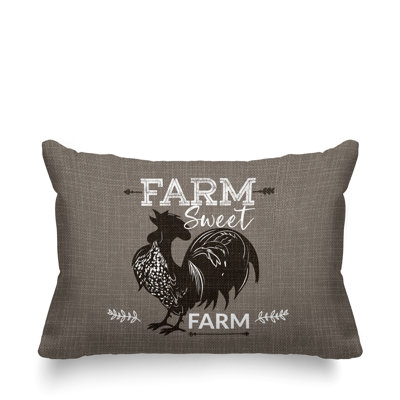 Coussin intérieur / extérieur Cooper Farm House Rooster