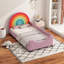 Lit de jour simple tapissier arc-en-ciel Rainbow