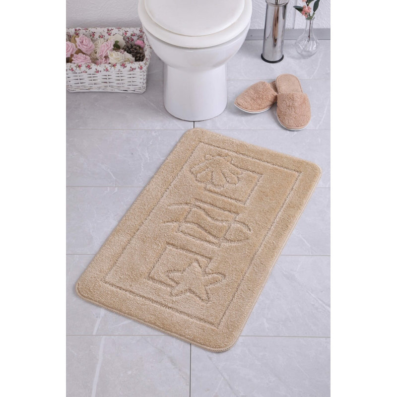 Tapis de bain Bonaparte, Beige