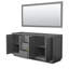 Strada 71'' Double Bathroom Vanity Base Only-765425143