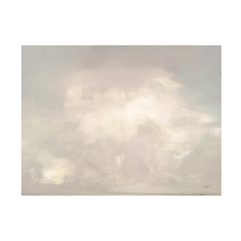 Large Neutral Abstract Canvas Art in White and Beige