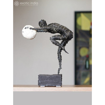 "Balance" Modern Art Sculpture - Handcrafted Contemporary Statement Piece - Abstract Equilibrium Table Décor for Home