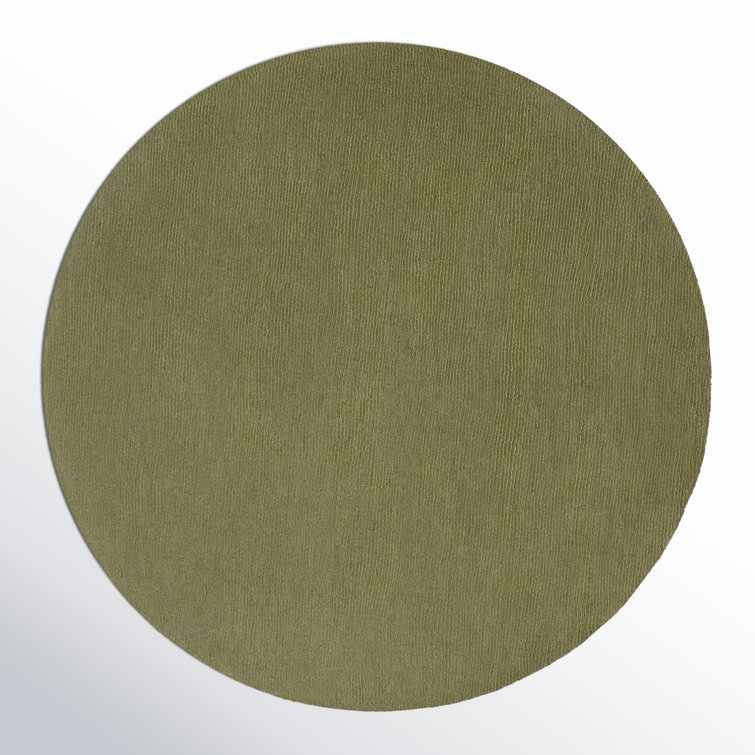 Crowe Hand Loomed Wool Sage Performance Area Rug