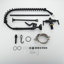 Robinet de cuisine rétractable à poignée double avec accessoires-90764560