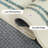 Aura Floral Machine Washable Blue / Beige / Green Indoor Area Rug with Non-Slip Backing-1991818154