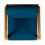 Fauteuil club Blue Wood-2531989
