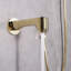 Robinet de baignoire et douche thermostatique et à contrôle de volume avec valve brute