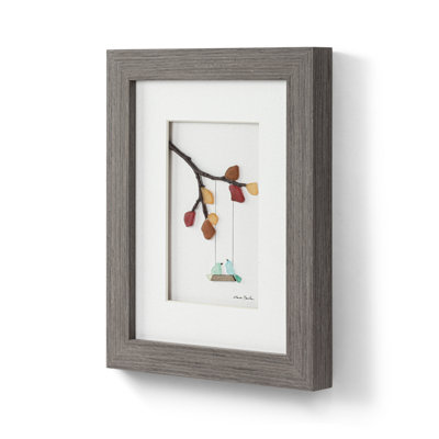 Fall Gray Wall Art - 8X10in