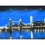 Napperon Blue Skyline of London | Chambre à coucher City Decor