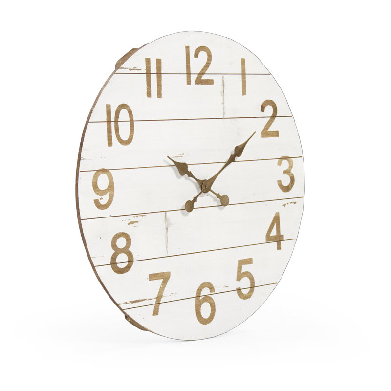 Wood Analog Wall Clock