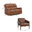 Ensemble de causeuse inclinable 3 pièces Luigina-102834299