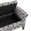 Repose-pieds moderne à motif floral-845970619