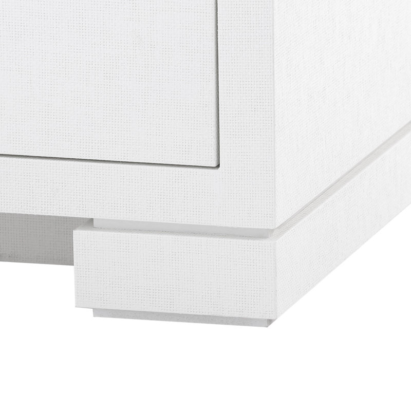 Frances Accent Chest, White