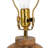 Mango Wood Elegance Table Lamp Set