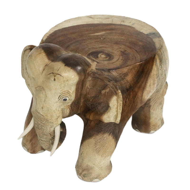 Dune Solid Wood Accent Stool