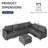 Breseis Upholstered L-Shaped Sectional Reversible-1796506484